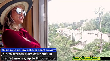 Channy crossfire gets wet anytime she smokes craves cock inside of her pussy