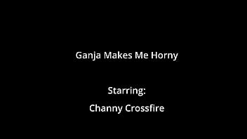 Channy crossfire gets wet anytime she smokes craves cock inside of her pussy