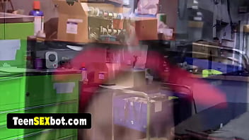 Skinny teen gets destroyed by her stepdad