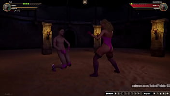 Rok vs bambi nf3d mixed mma combat