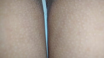 Fucking the cheating slut hotwife creampying her pussy and keep fucking while his husband thinks she is at gym