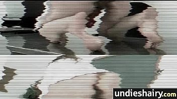 Hairy pussy babe gets big cock blowjob and fuck 2