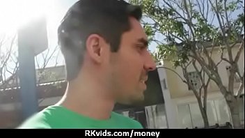 Sexy teen nails her butt on hard dick for cash 10