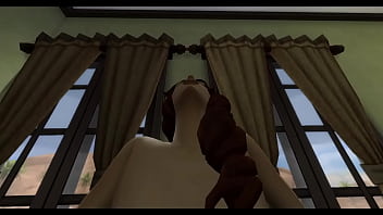 Let scarlett johansson fuck you as black widow