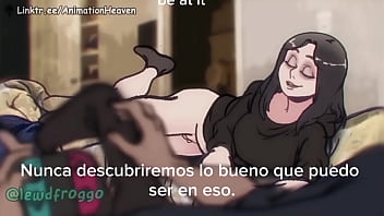 Novia practica el sexo oral por primera vez hentai sub español