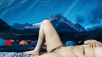 Stepbrother dare me to be nude in a camp