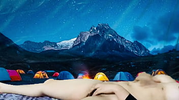 Stepbrother dare me to be nude in a camp