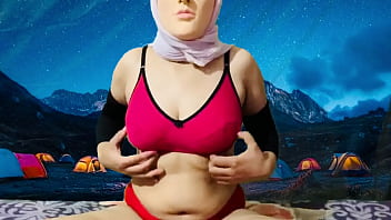 Stepbrother dare me to be nude in a camp