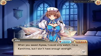 Primeira cena com a personagem nika