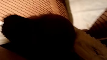 Little dick ín lingerie