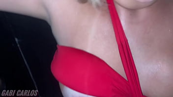 Fui usada no dois paus na minha boca e um no meu cu enquanto meu marido gozava só de ver