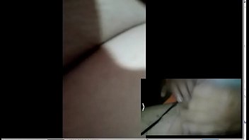 Se masturba con mi pinga