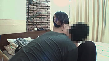 Horny japanese chick gets her hairy pussy filled with jizz