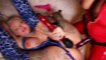 Absolute anal domination with lola marie strap drool anal spit femdom female orgasm anal training