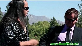 Hot asian masseuse gives soapy massage and gets pounded 07