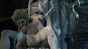 Tales from the unending void #60 three alien girl take their turn with me