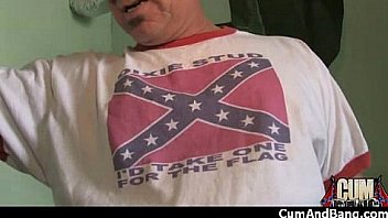 Ebony hottie gangbang and facefuck 26