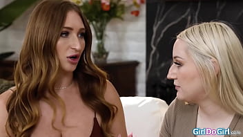 Busty latina skylar snow is embarrassed when her big tits uber hadley haze brings back her bag with her strapon blonde is eager to get fucked