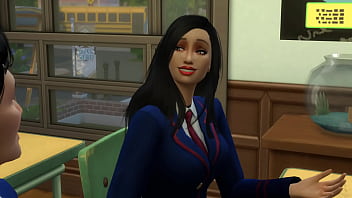 Asian trans fucks japanese guy