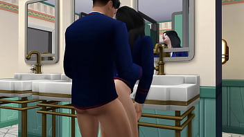 Asian trans fucks japanese guy