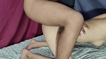 Stepsister was getting ready for party and i couldn't control myself