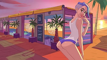 Booty farm gótica gir bondage