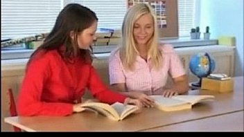 Teenage lesbians get horny