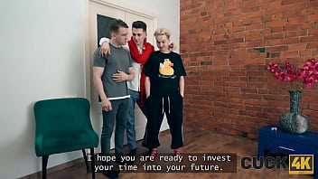 Cuck4k princess lili loves to fuck 2 strangers at once in both holes