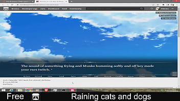 Raining cats and dogs free game itchio visual novel