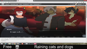 Raining cats and dogs free game itchio visual novel