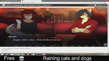 Raining Cats And Dogs Free Game Itchio Visual Novel thumbnail