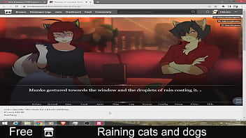 Raining cats and dogs free game itchio visual novel