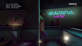 Baile en poledance del club striptease gta 5 #1
