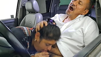 Aly gives apu the best cock blowjob in the world