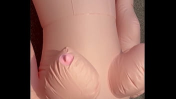 Pumping Up A Large Blow Up Doll thumbnail