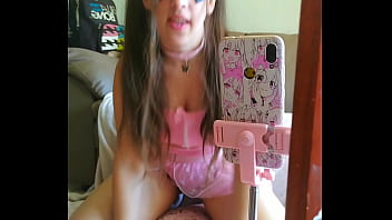 Cute and hot student wearing a cute bunny cosplay and masturbation herself in front of the mirror Cute and hot student wearing a cute bunny cosplay and masturbation herself in front of the mirror