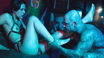 Put your feet on my meat while i lick your soles