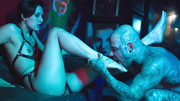 Put your feet on my meat while i lick your soles