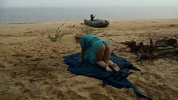 Anal fucking big ass on island