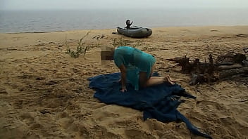 Anal fucking big ass on island