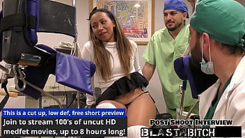 Melany lopez sucks dick and gets pussy blasted with cum