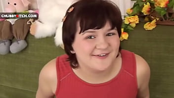 Sweet teen fattie pleasing her plump pussy Sweet teen fattie pleasing her plump pussy