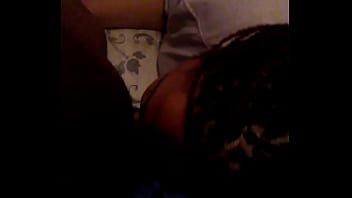 Redbone wife sucking husband's dick