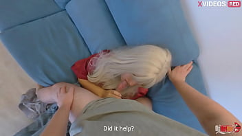 I caught my stepmother masturbating with a vibrator she asks me to help her after sucking my dick i start having sex with her pussy and ass where i cum inside