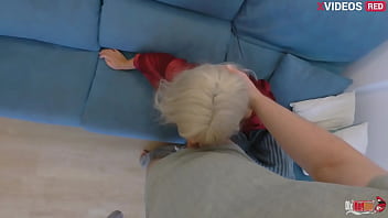 I caught my stepmother masturbating with a vibrator she asks me to help her after sucking my dick i start having sex with her pussy and ass where i cum inside