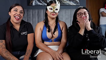 3 vergas para ella sola por primera vez