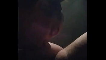 Amateur wife giving me a blowjob