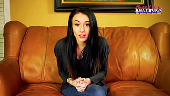 Petite brunette olyssia enjoys deeply rimming and sucking a dick to milk