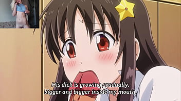 Witch explores a man's penis