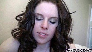 Brunette loves to massage cock